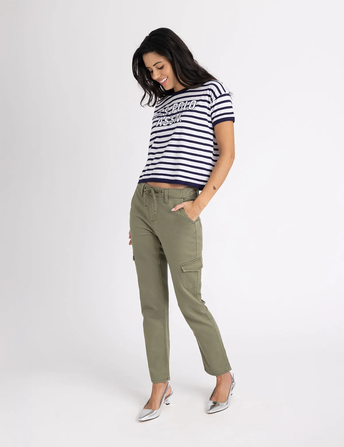 BOLD RINGER STRIPE GRAPHIC T-SHIRT sold by U.S. Polo Assn. product image thumbnail 2