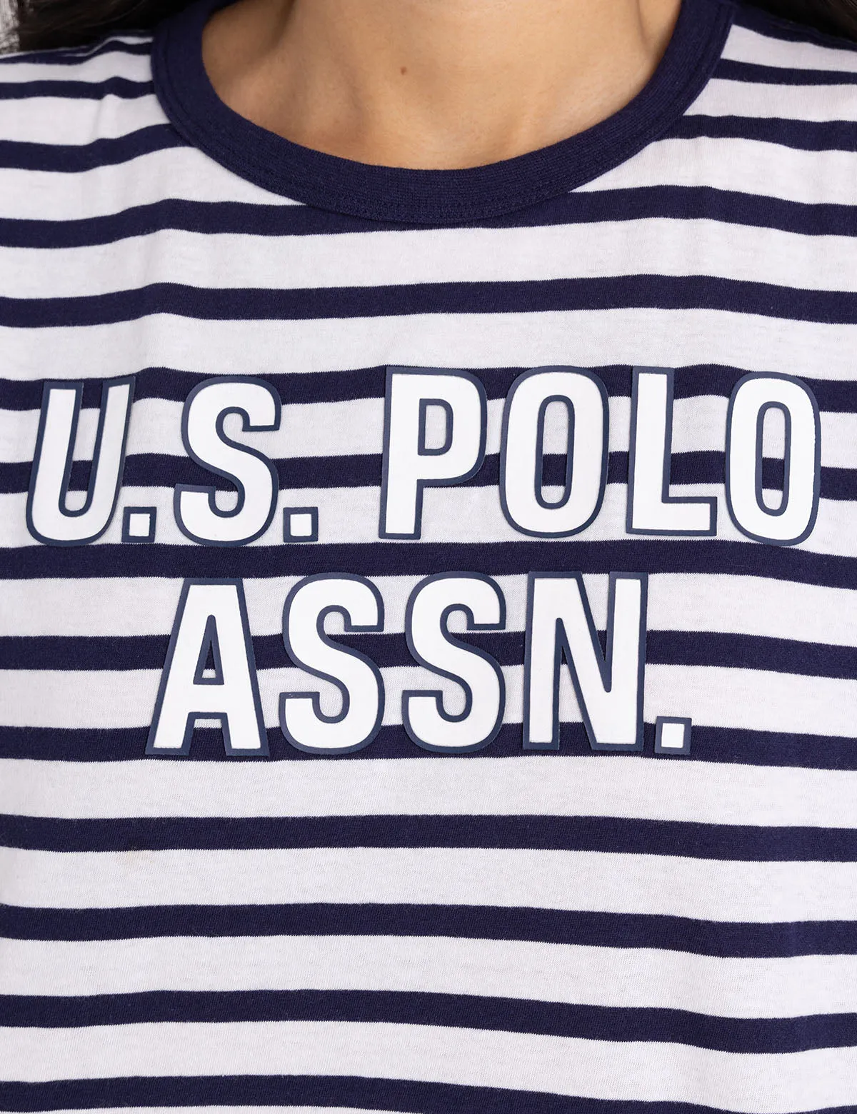 BOLD RINGER STRIPE GRAPHIC T-SHIRT sold by U.S. Polo Assn. product image thumbnail 3