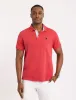 SOLID INTERLOCK POLO SHIRT W WOVEN TRIM sold by U.S. Polo Assn.
