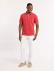 SOLID INTERLOCK POLO SHIRT W WOVEN TRIM sold by U.S. Polo Assn.