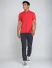 SOLID INTERLOCK POLO SHIRT W WOVEN TRIM sold by U.S. Polo Assn.