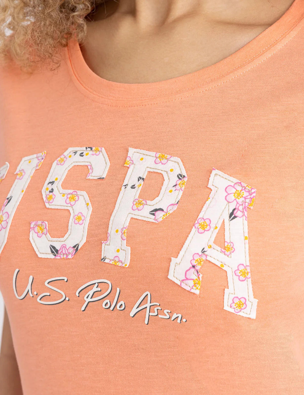 FLORAL ARCH USPA SCOOP T-SHIRT sold by U.S. Polo Assn. product image thumbnail 5