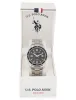 MENS SILVER LINK ANALOG WATCH sold by U.S. Polo Assn.