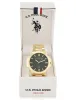 MENS GOLD LINK WATCH WITH GREEN FACE sold by U.S. Polo Assn.