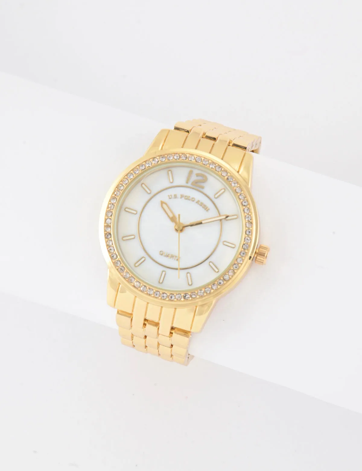 LADIES GOLD LINK WATCH sold by U.S. Polo Assn.