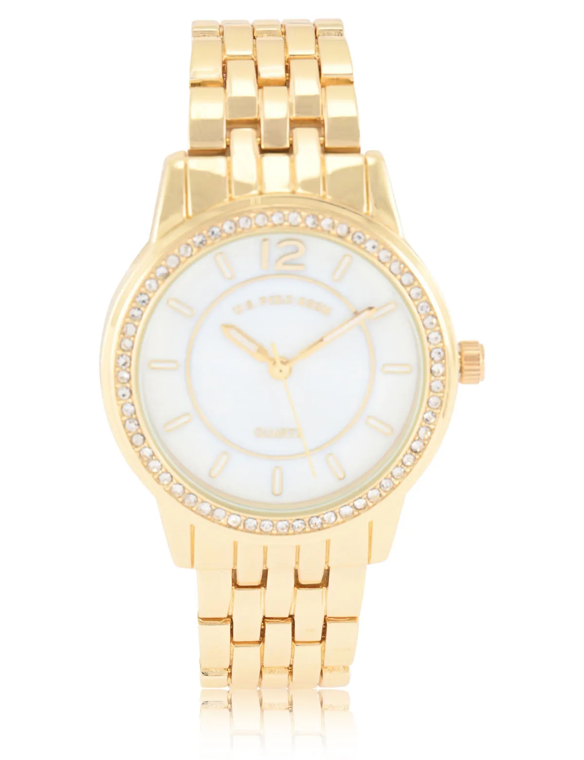 LADIES GOLD LINK WATCH sold by U.S. Polo Assn. product image thumbnail 4