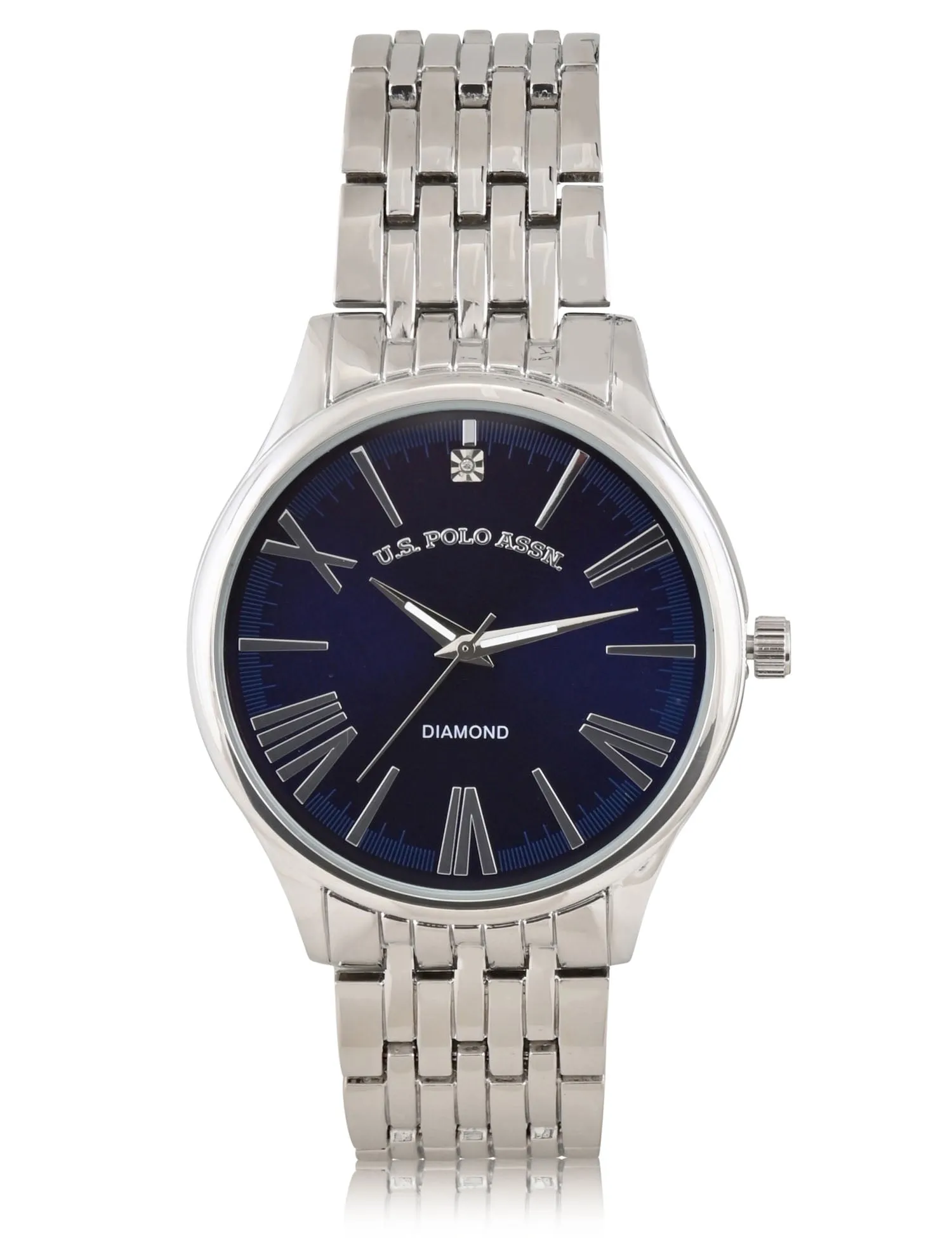 HIS AND HERS DIAMOND LINK WATCH SET sold by U.S. Polo Assn. product image thumbnail 4