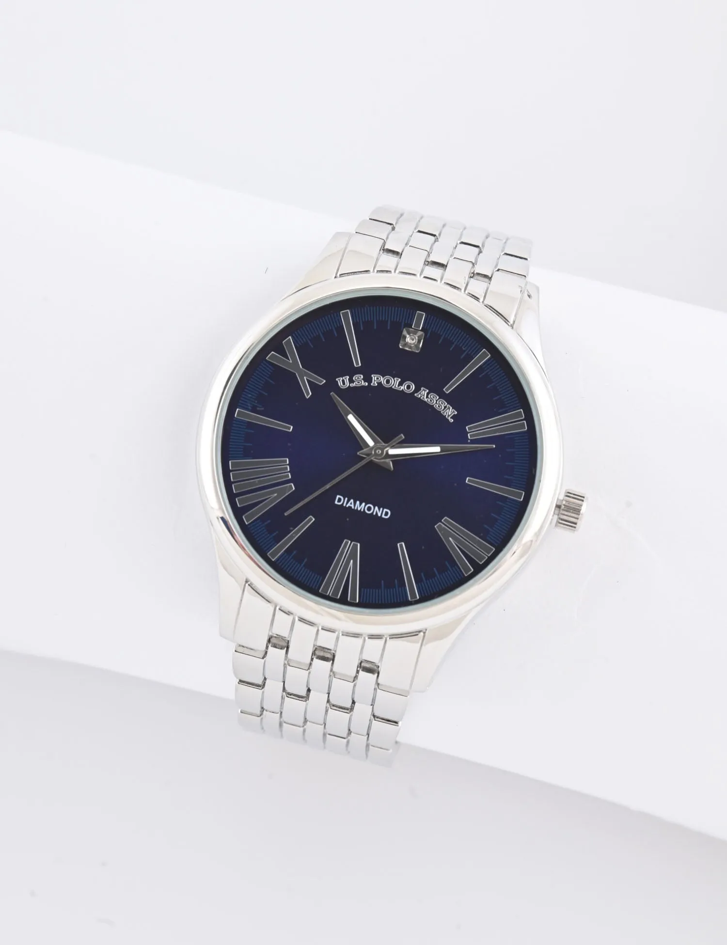 HIS AND HERS DIAMOND LINK WATCH SET sold by U.S. Polo Assn. product image thumbnail 2