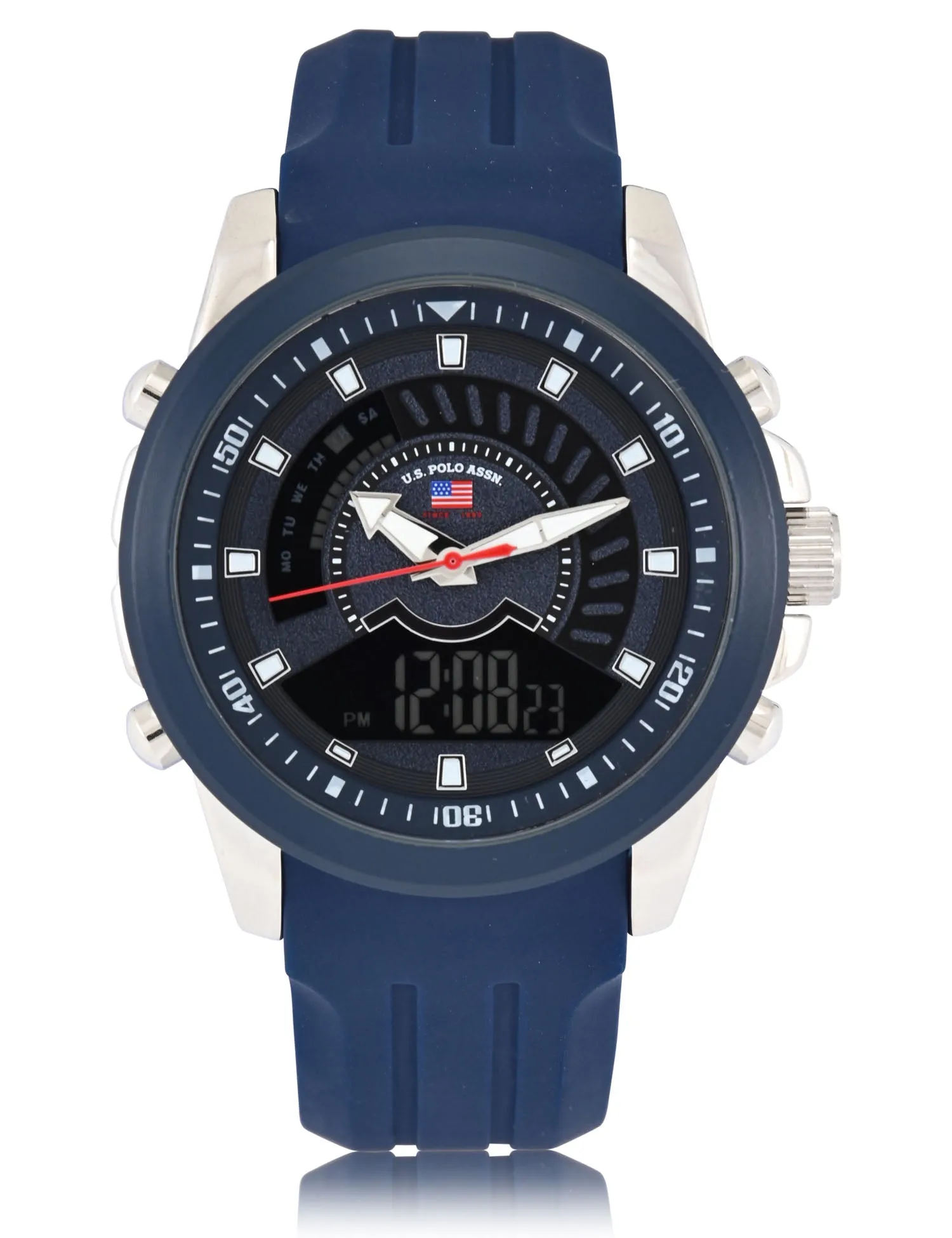 MENS BLUE STRAP ANADIGI WATCH sold by U.S. Polo Assn. product image thumbnail 3