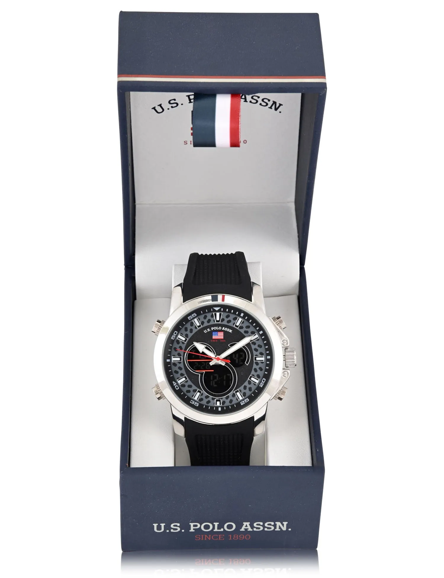 MENS BLACK STRAP ANADIGI WATCH sold by U.S. Polo Assn. product image thumbnail 2