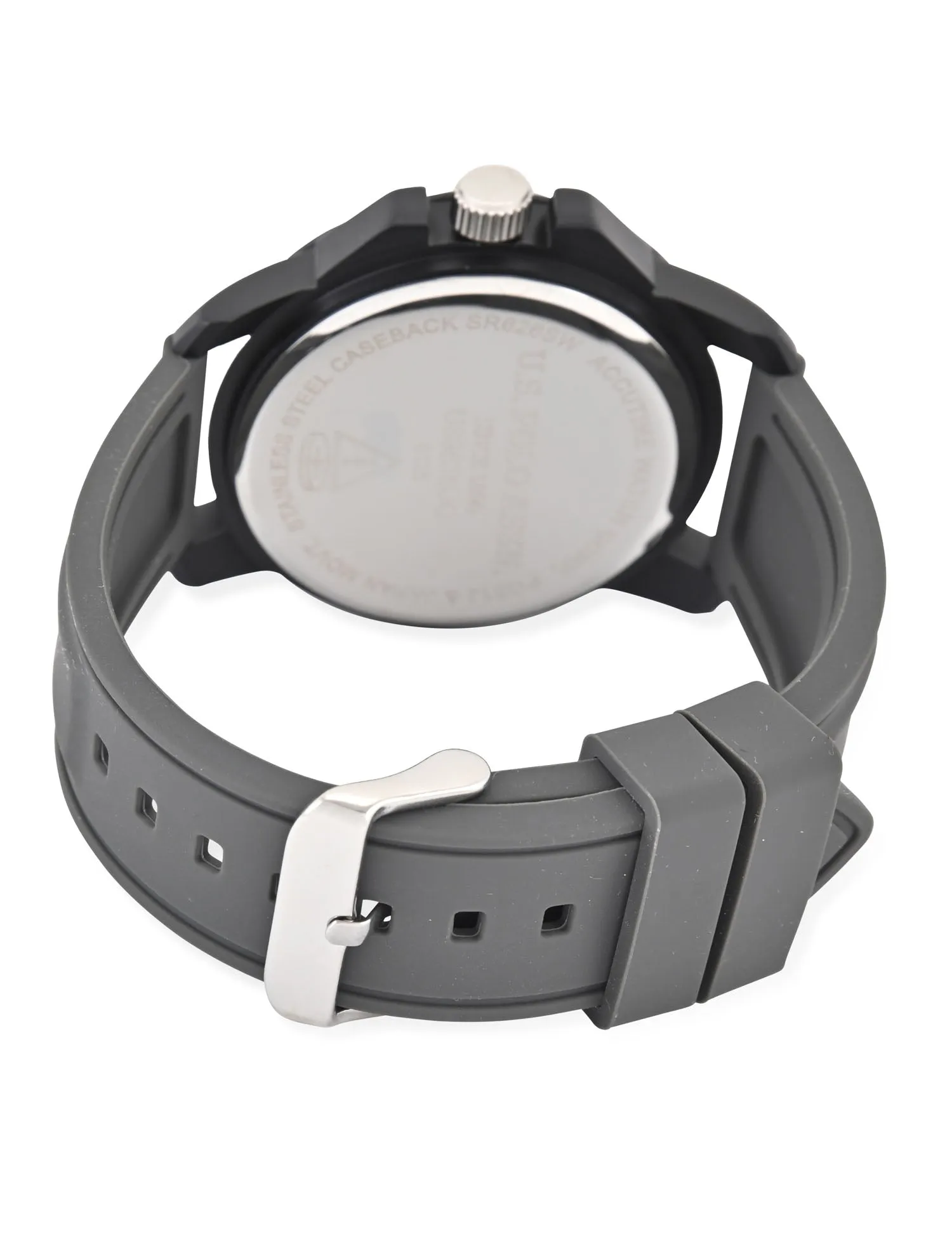 MENS BLACK STRAP GREEN FACE ANALOG WATCH sold by U.S. Polo Assn. product image thumbnail 4