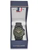 MENS BLACK STRAP GREEN FACE ANALOG WATCH sold by U.S. Polo Assn.