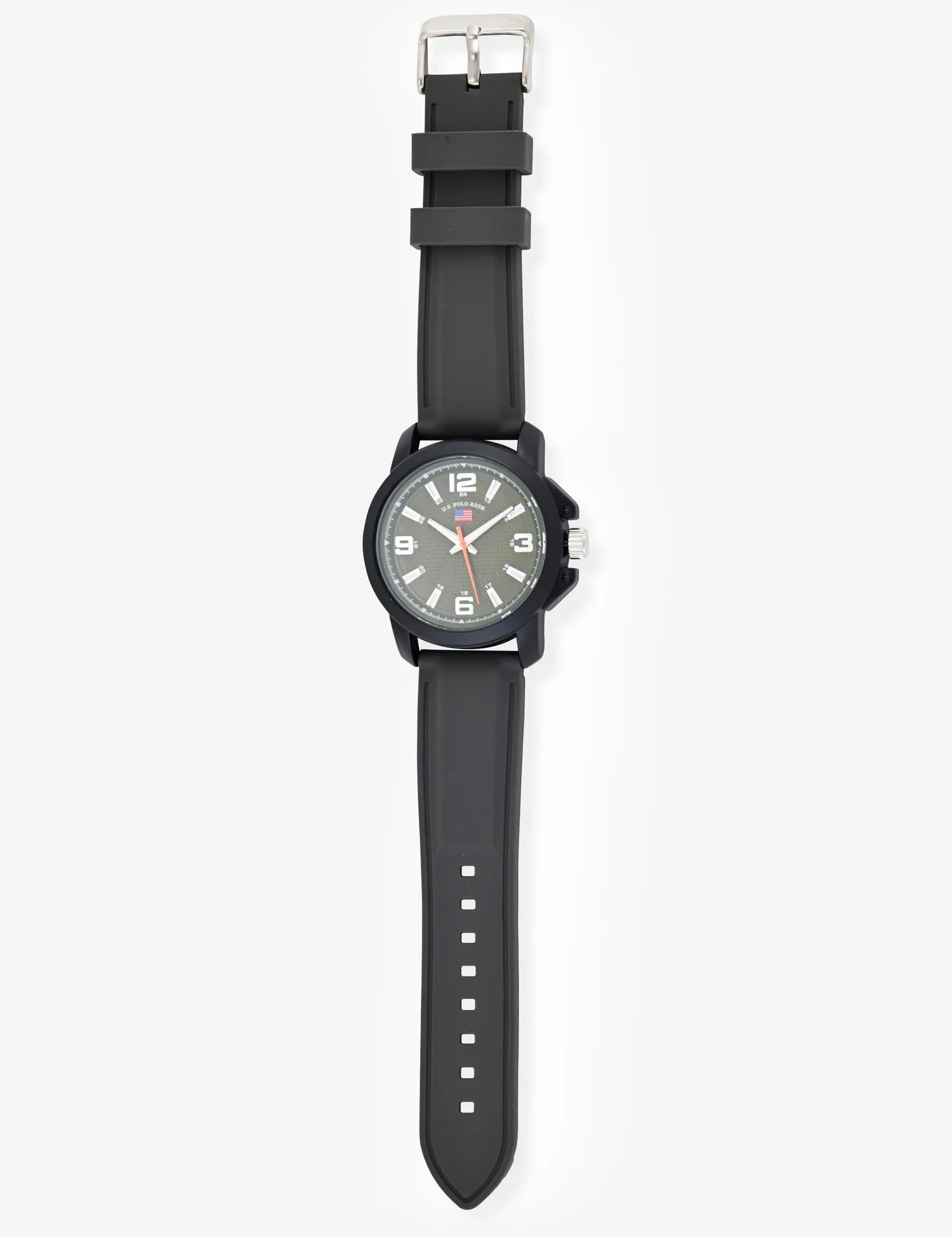 MENS BLACK STRAP GREEN FACE ANALOG WATCH sold by U.S. Polo Assn. product image thumbnail 5