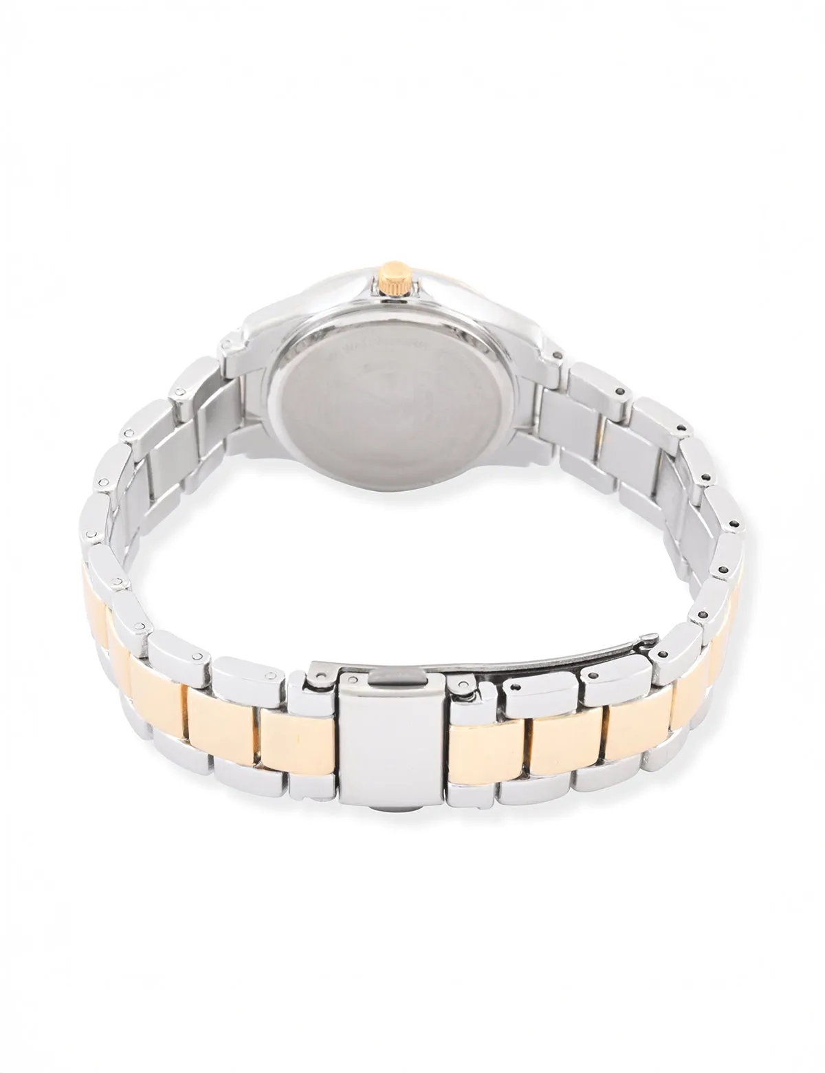 HIS AND HERS SILVER AND GOLD LINK WATCH SET sold by U.S. Polo Assn. product image thumbnail 4