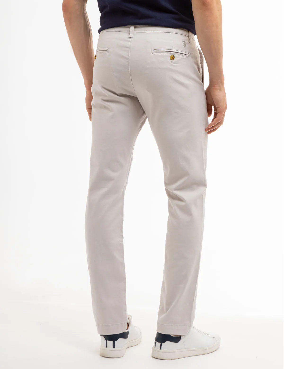 STRAIGHT TWILL CHINO PANTS sold by U.S. Polo Assn. product image thumbnail 3
