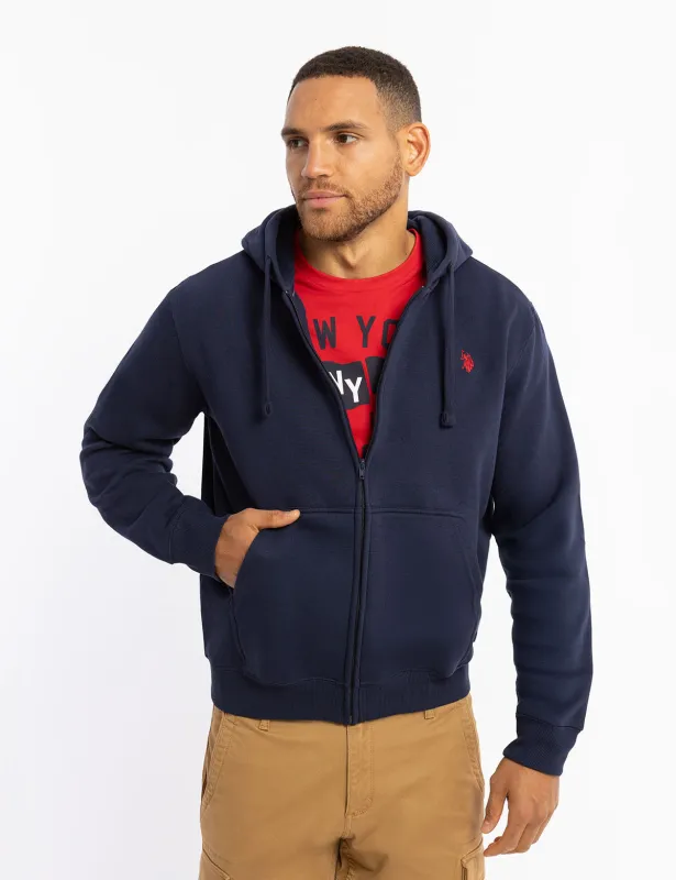 FULL ZIP LINED HOODIE sold by U.S. Polo Assn.