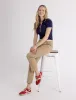 SPLIT NECK AMERICANA TRIM POLO SHIRT sold by U.S. Polo Assn.
