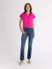 SPLIT NECK FLUTTER SLEEVE POPOVER TOP sold by U.S. Polo Assn.