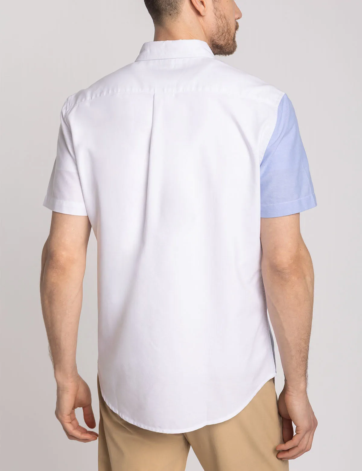 SHORT SLEEVE DIAGONAL OXFORD SHIRT sold by U.S. Polo Assn. product image thumbnail 4