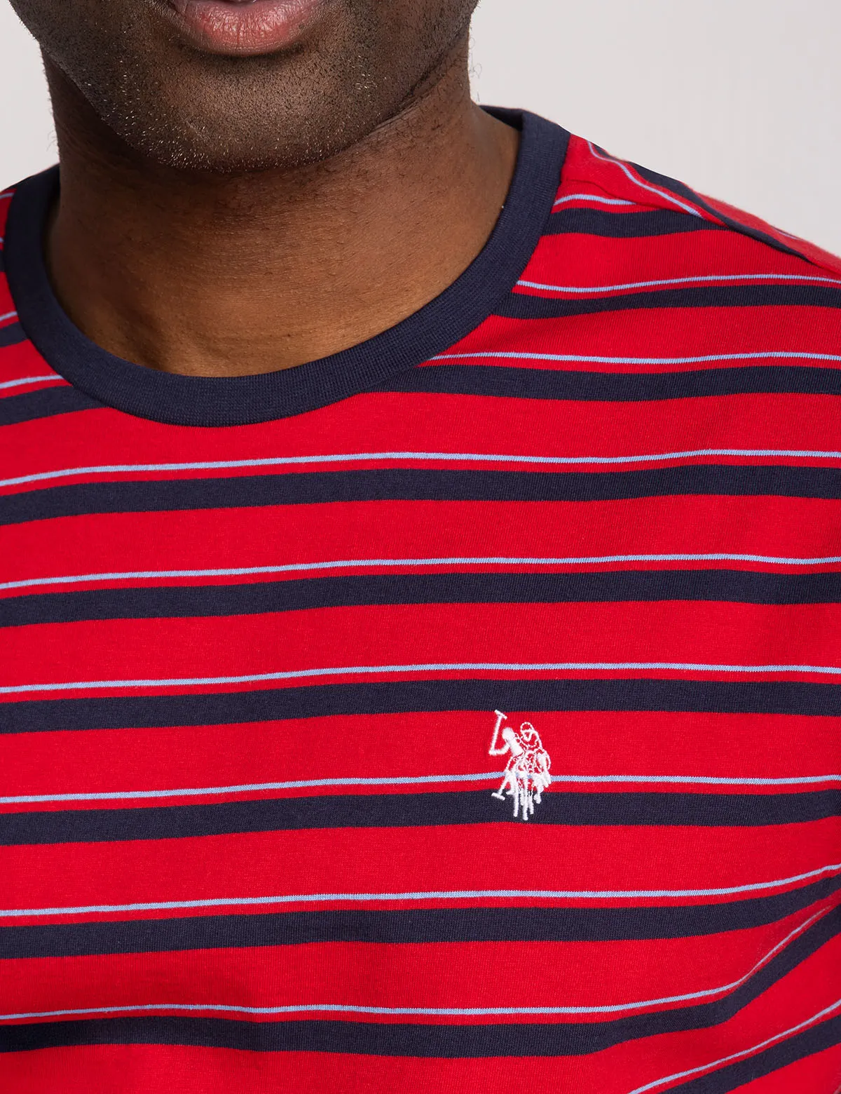 YARN DYE STRIPE JERSEY T-SHIRT sold by U.S. Polo Assn. product image thumbnail 3