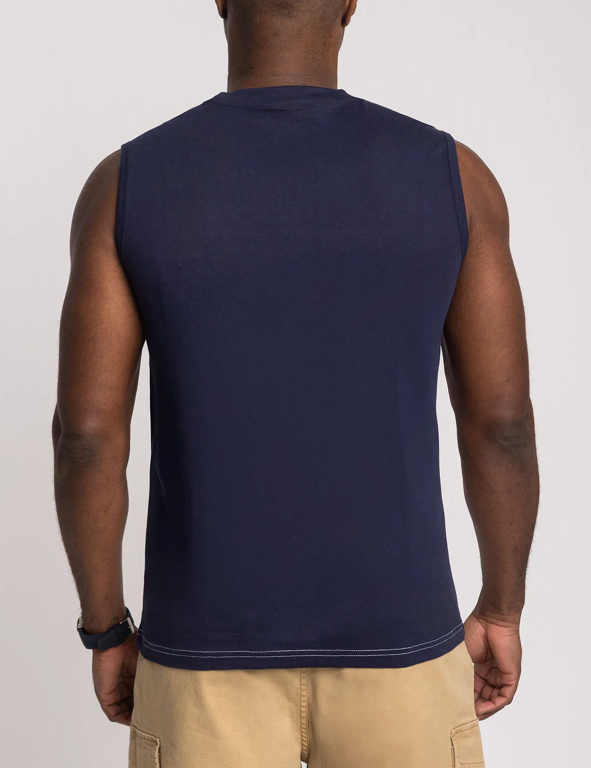 USPA COLOR BLOCK MUSCLE TANK sold by U.S. Polo Assn. product image thumbnail 2