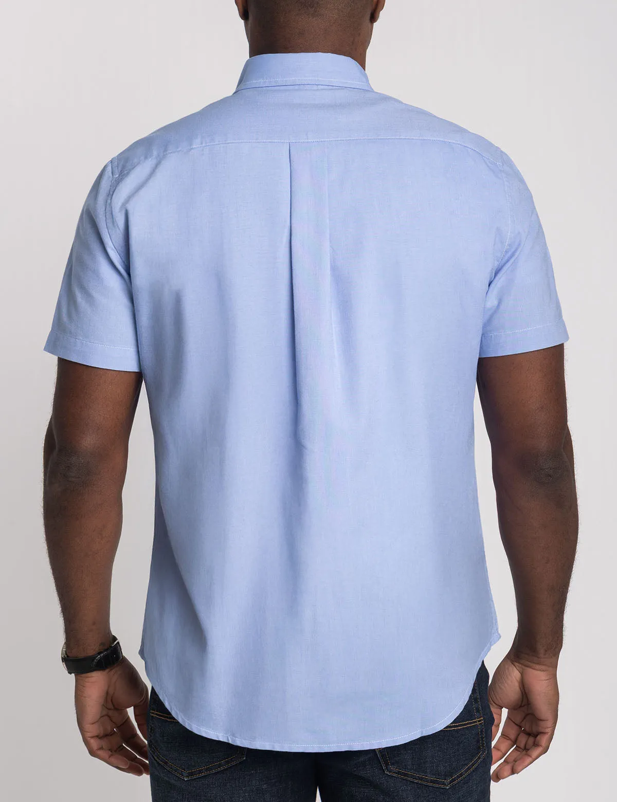 SHORT SLEEVE COLOR BLOCK CHEST STRIPE SHIRT sold by U.S. Polo Assn. product image thumbnail 4