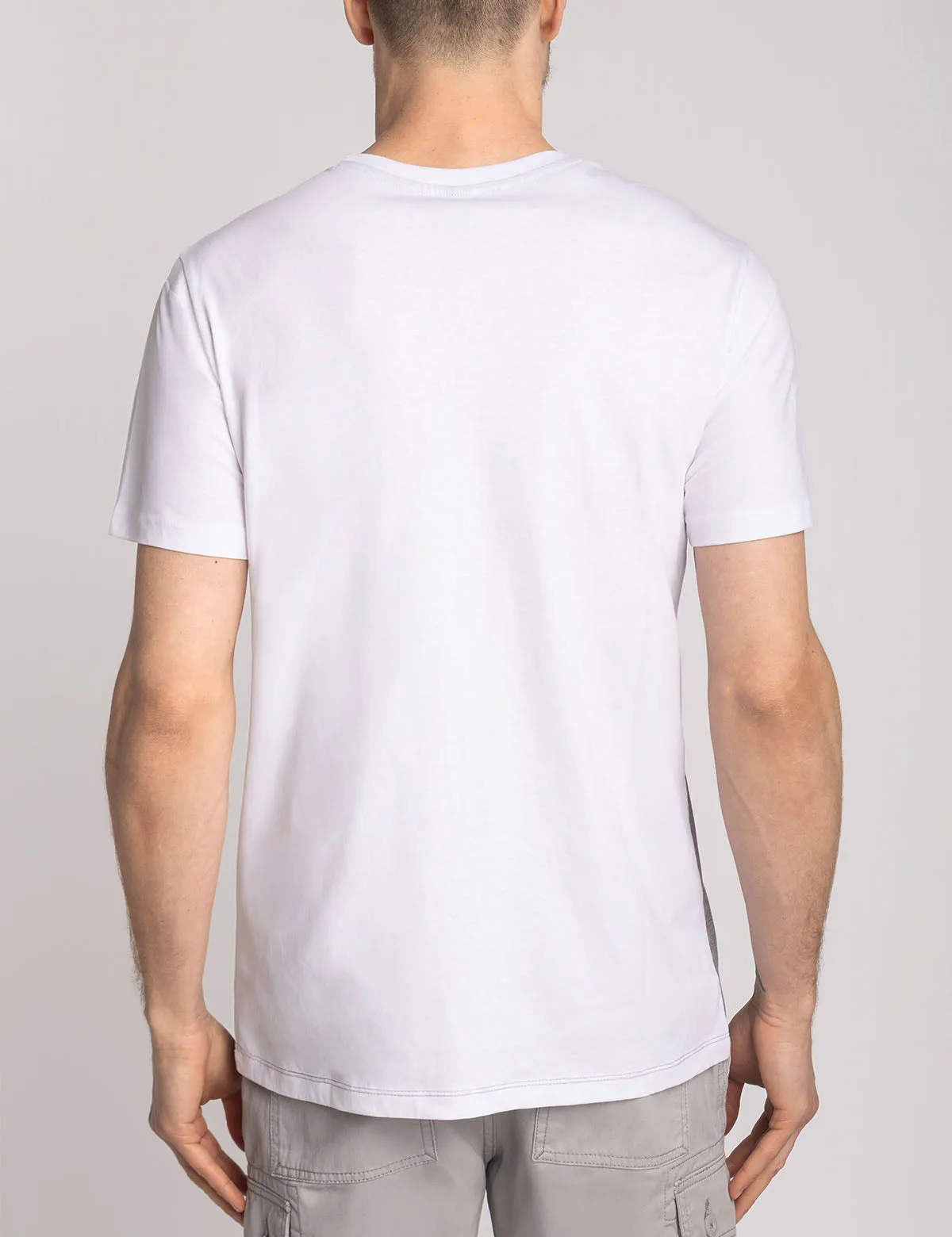 TRICOT PIECED STRIPE JERSEY T-SHIRT sold by U.S. Polo Assn. product image thumbnail 4