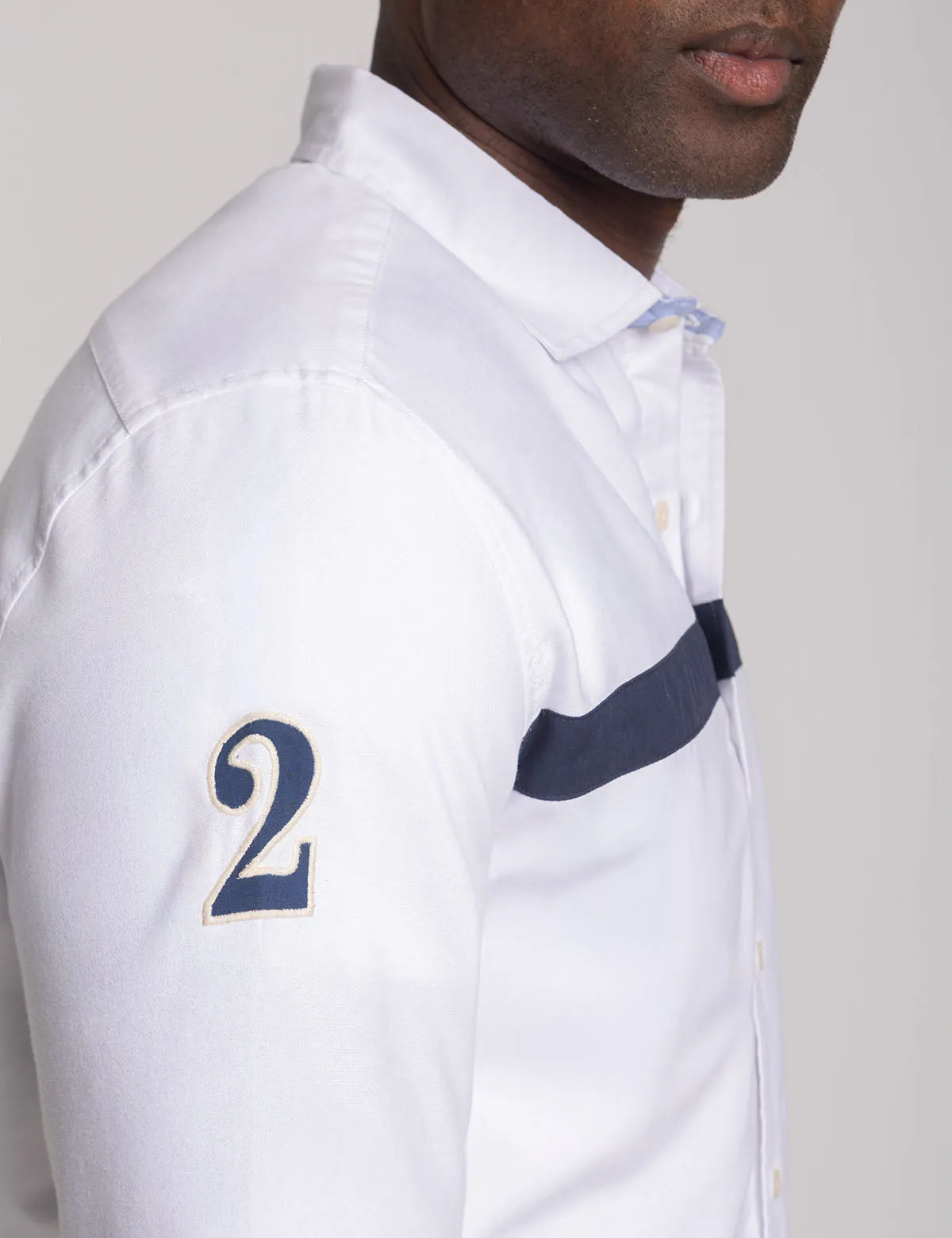 LONG SLEEVE CHEST STRIPE OXFORD SHIRT sold by U.S. Polo Assn. product image thumbnail 3