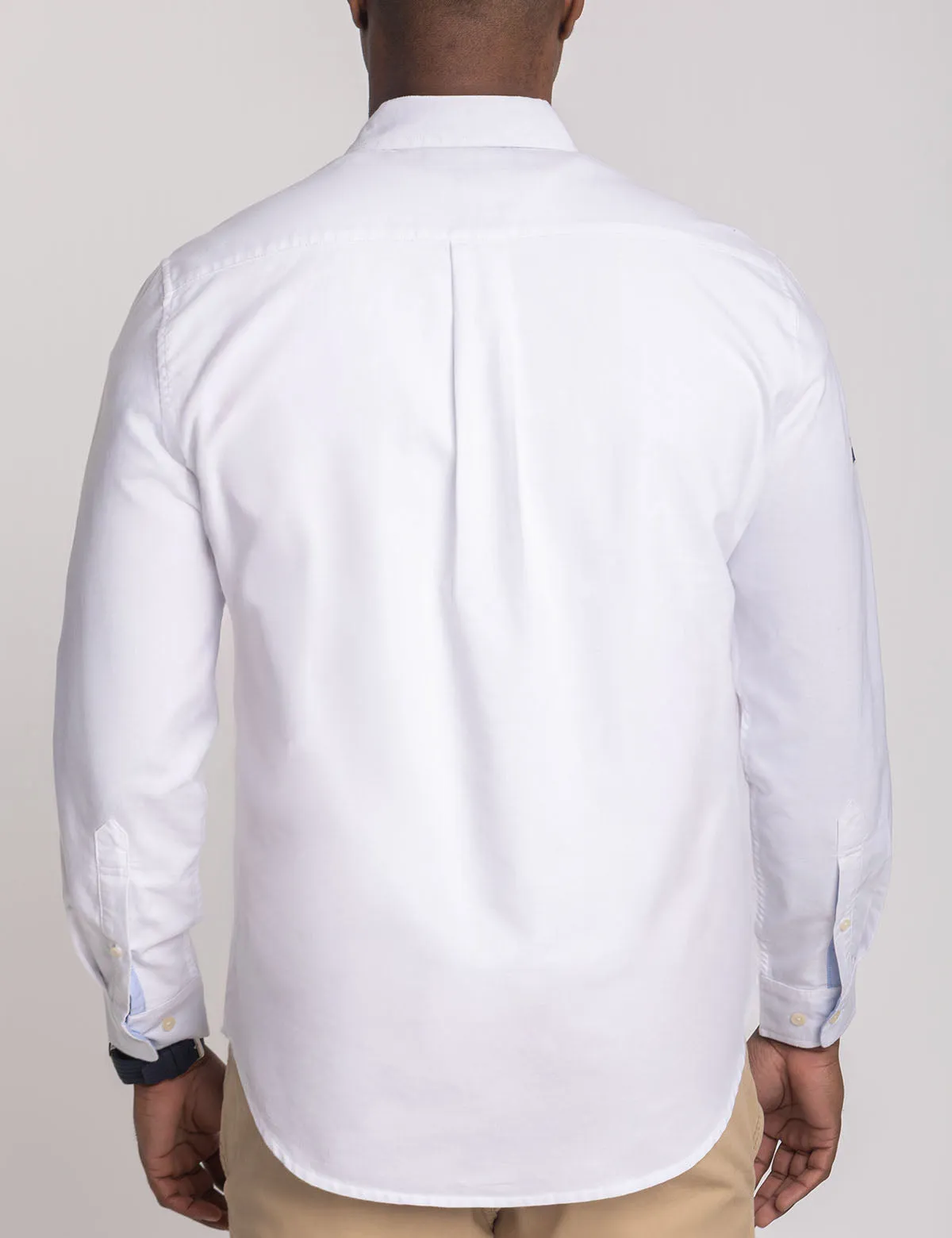 LONG SLEEVE CHEST STRIPE OXFORD SHIRT sold by U.S. Polo Assn. product image thumbnail 5