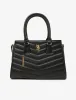 QUILTED V SATCHEL WITH CROSSBODY STRAP sold by U.S. Polo Assn.