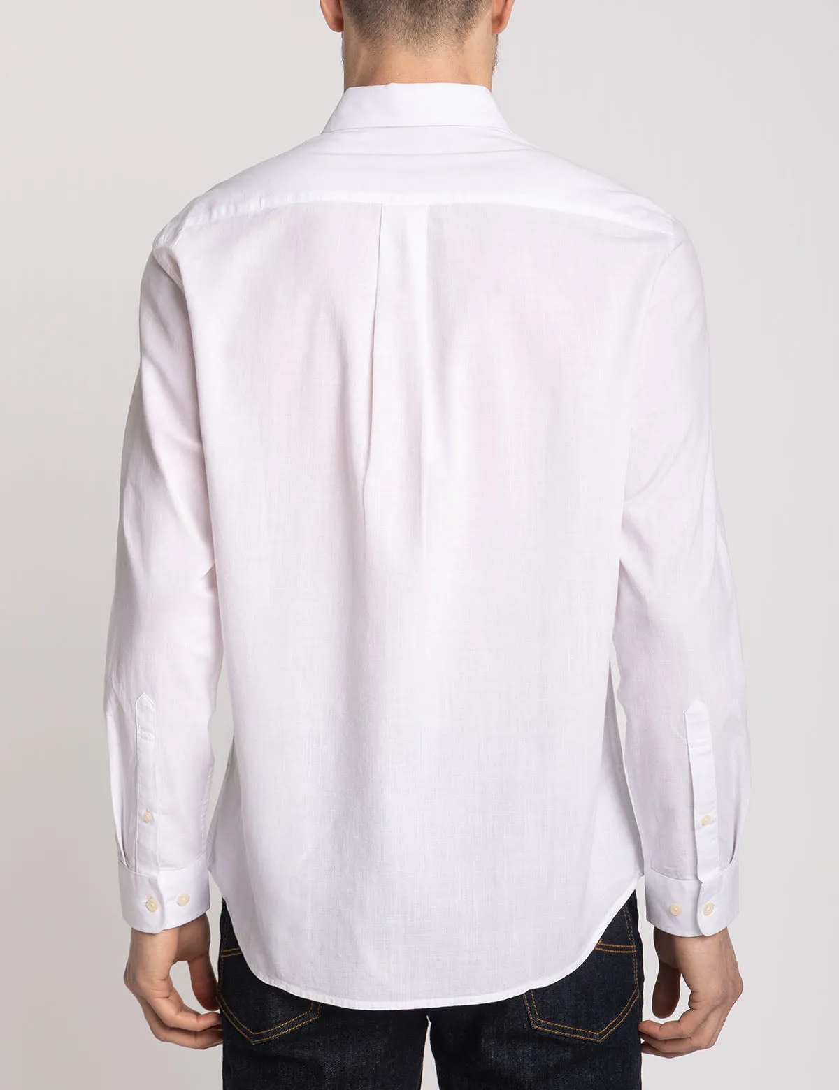 LONG SLEEVE ENGINEERED STRIPE POPLIN SHIRT sold by U.S. Polo Assn. product image thumbnail 4