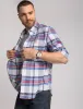 LONG SLEEVE STRETCH PLAID POPLIN SHIRT sold by U.S. Polo Assn.