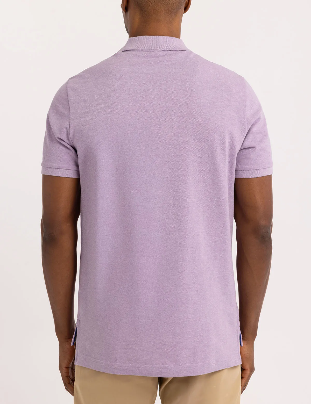 MULTI COLOR BIG LOGO SOLID POLO SHIRT sold by U.S. Polo Assn. product image thumbnail 4