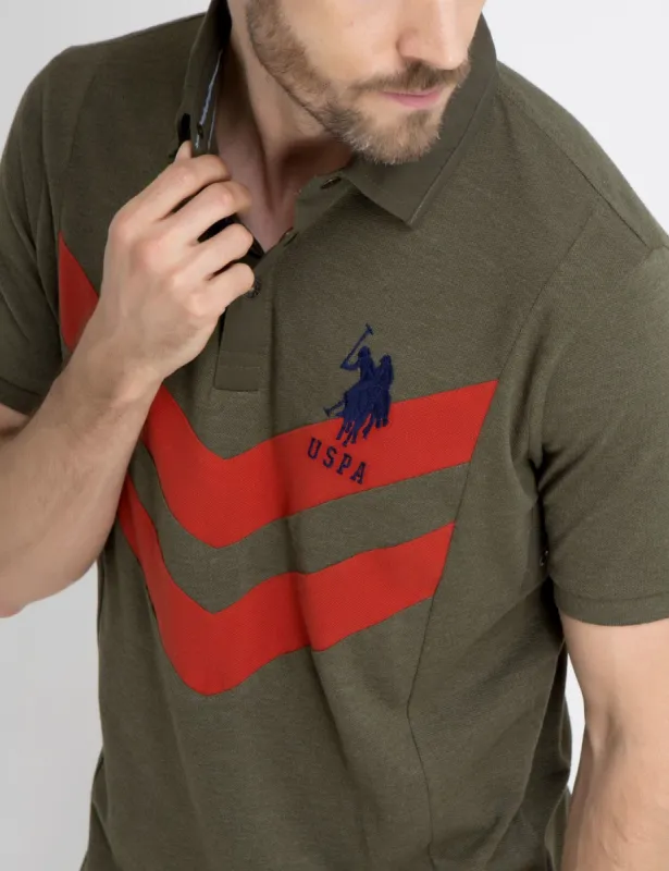 CHEVRON POLO SHIRT sold by U.S. Polo Assn.