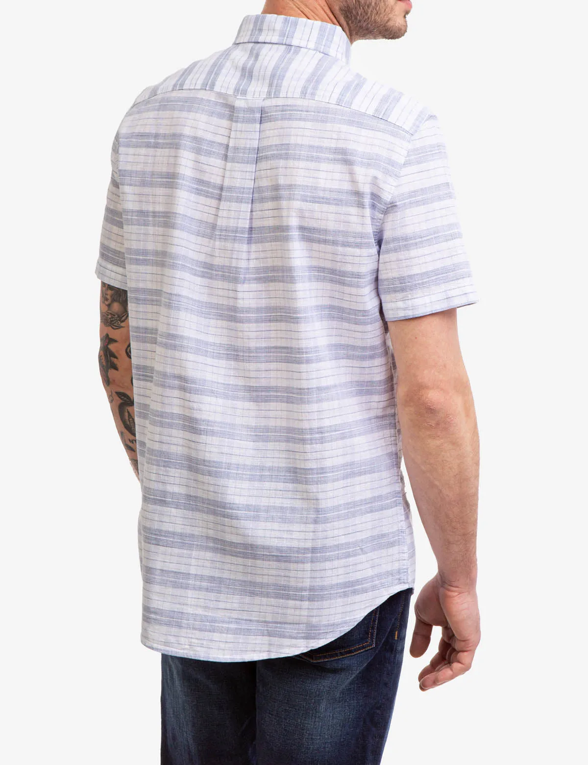 SPACE DYE DOBBY PLAID SHIRT sold by U.S. Polo Assn. product image thumbnail 4
