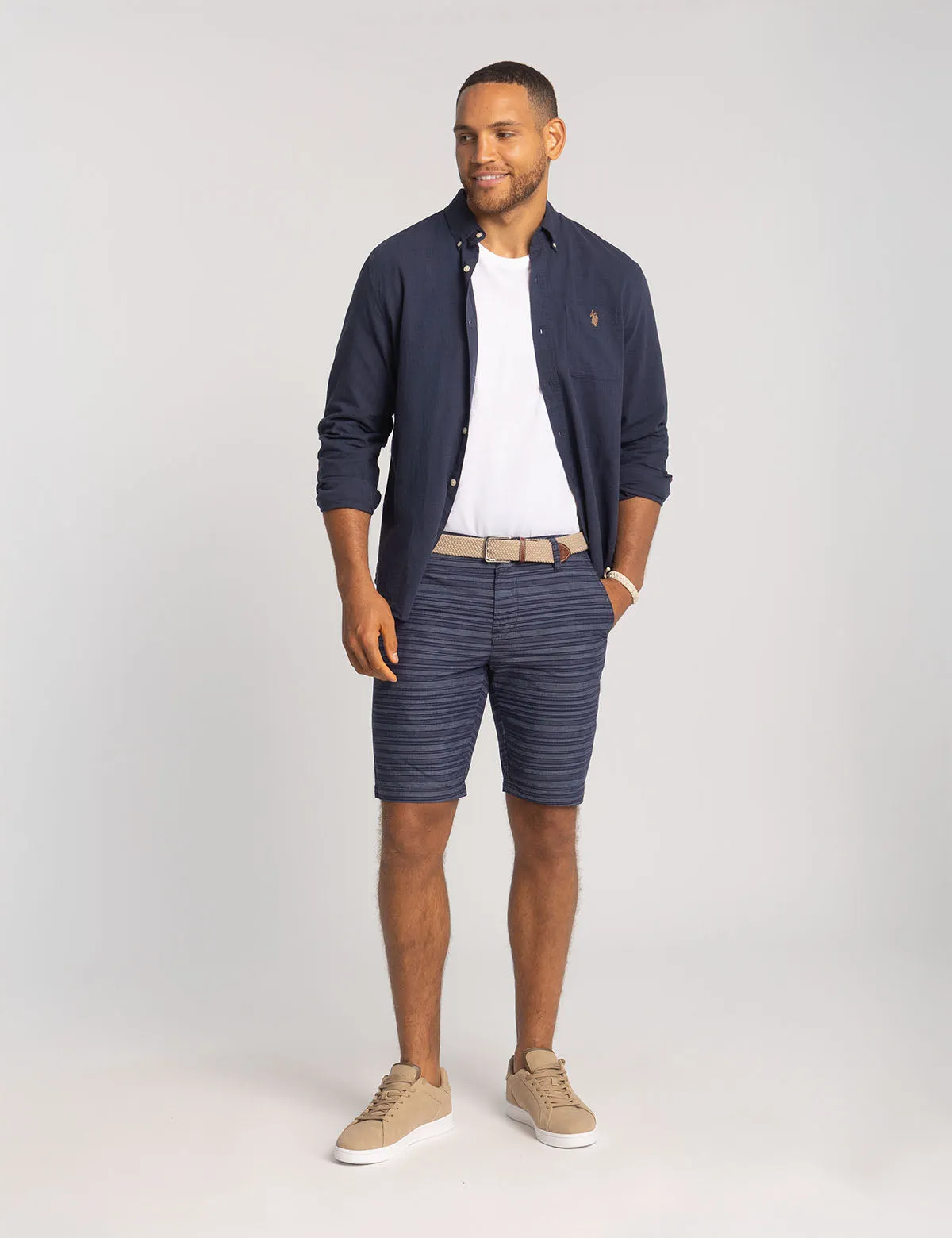 SPACE DYE HARTFORD SHORT sold by U.S. Polo Assn. product image thumbnail 2