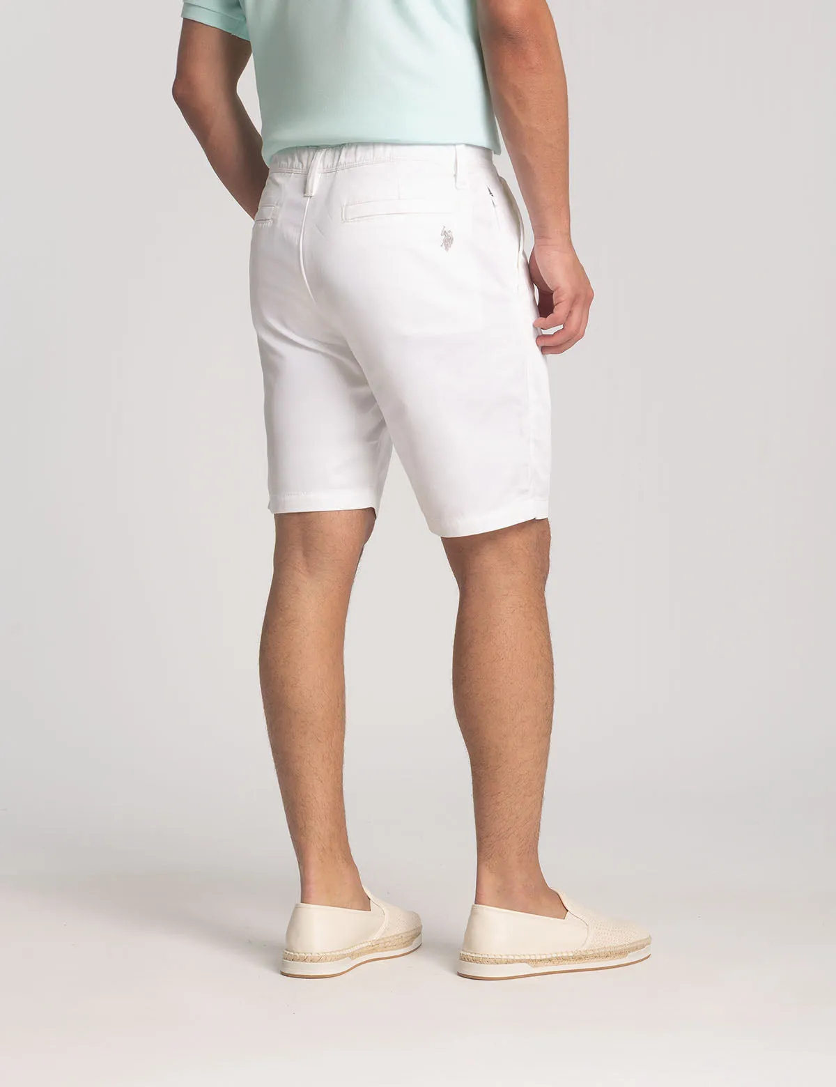 STRETCH TWILL SHORT WITH COMFORT BAND sold by U.S. Polo Assn. product image thumbnail 3