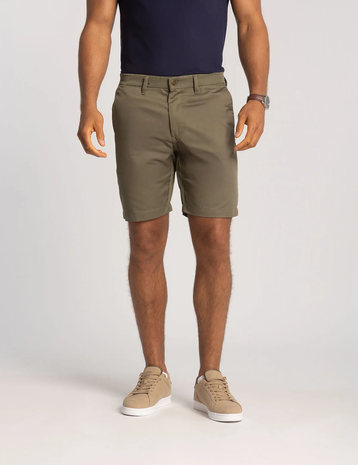 STRETCH TWILL SHORT WITH COMFORT BAND sold by U.S. Polo Assn.