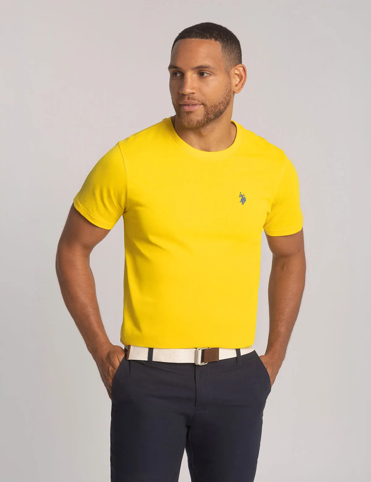 SOLID CREW NECK T-SHIRT sold by U.S. Polo Assn.