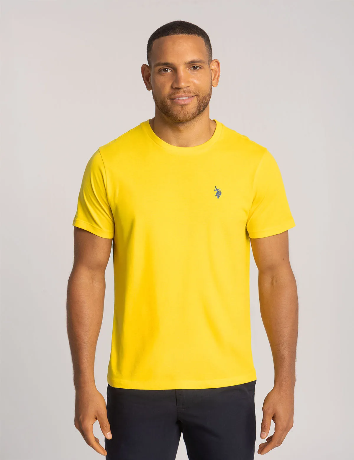 SOLID CREW NECK T-SHIRT sold by U.S. Polo Assn. product image thumbnail 3