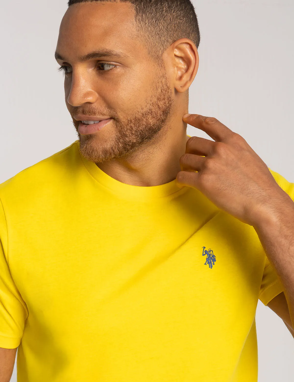 SOLID CREW NECK T-SHIRT sold by U.S. Polo Assn. product image thumbnail 4