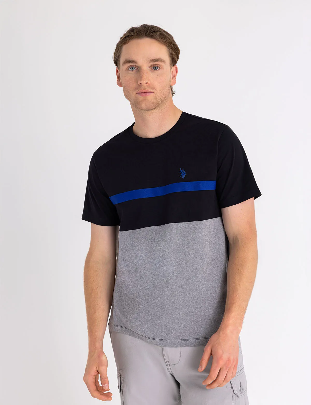 TRICOT TAPE COLOR BLOCK JERSEY T-SHIRT sold by U.S. Polo Assn. product image thumbnail 5