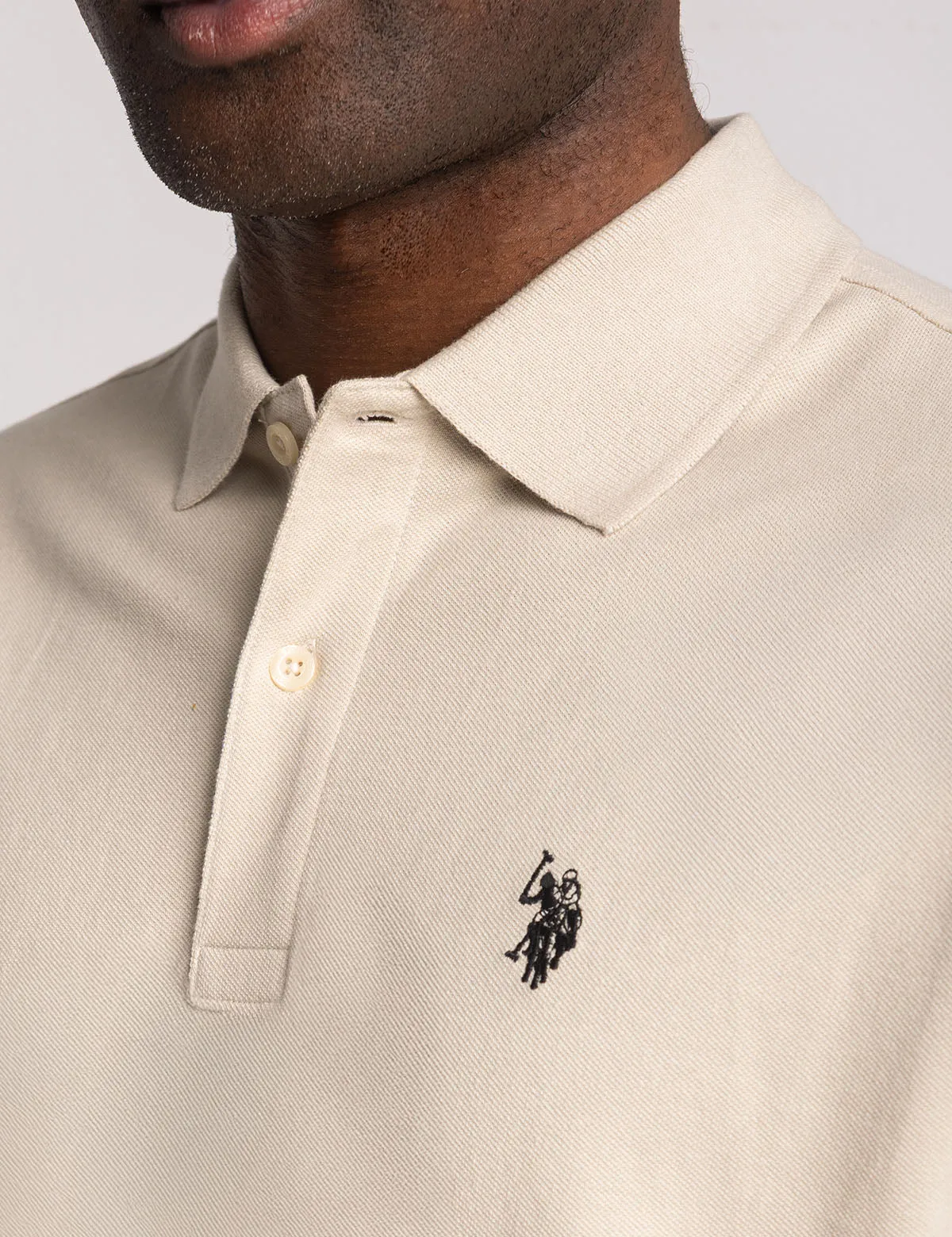 SOLID PIQUE SMALL LOGO POLO SHIRT sold by U.S. Polo Assn. product image thumbnail 5