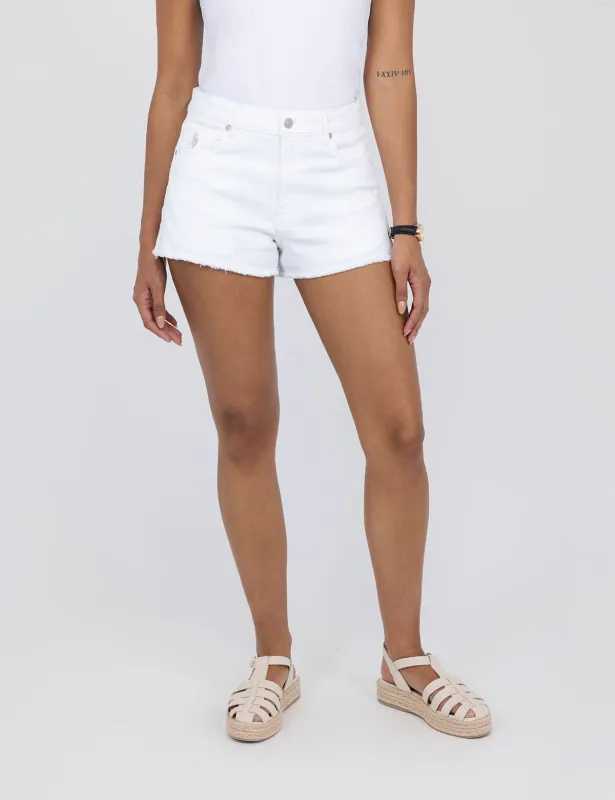 DENIM SHORT WITH RAW HEM sold by U.S. Polo Assn.