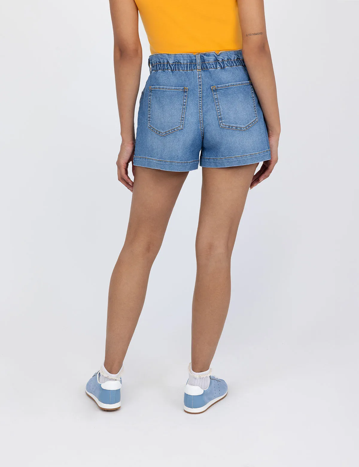 PAPERBAG DENIM SHORT sold by U.S. Polo Assn. product image thumbnail 3