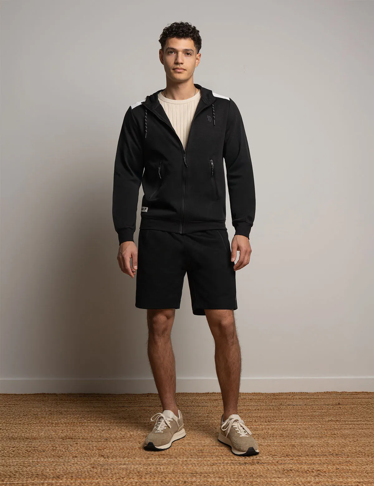 WHITE LABEL BONDED INTERLOCK ZIP HOODIE sold by U.S. Polo Assn. product image thumbnail 4