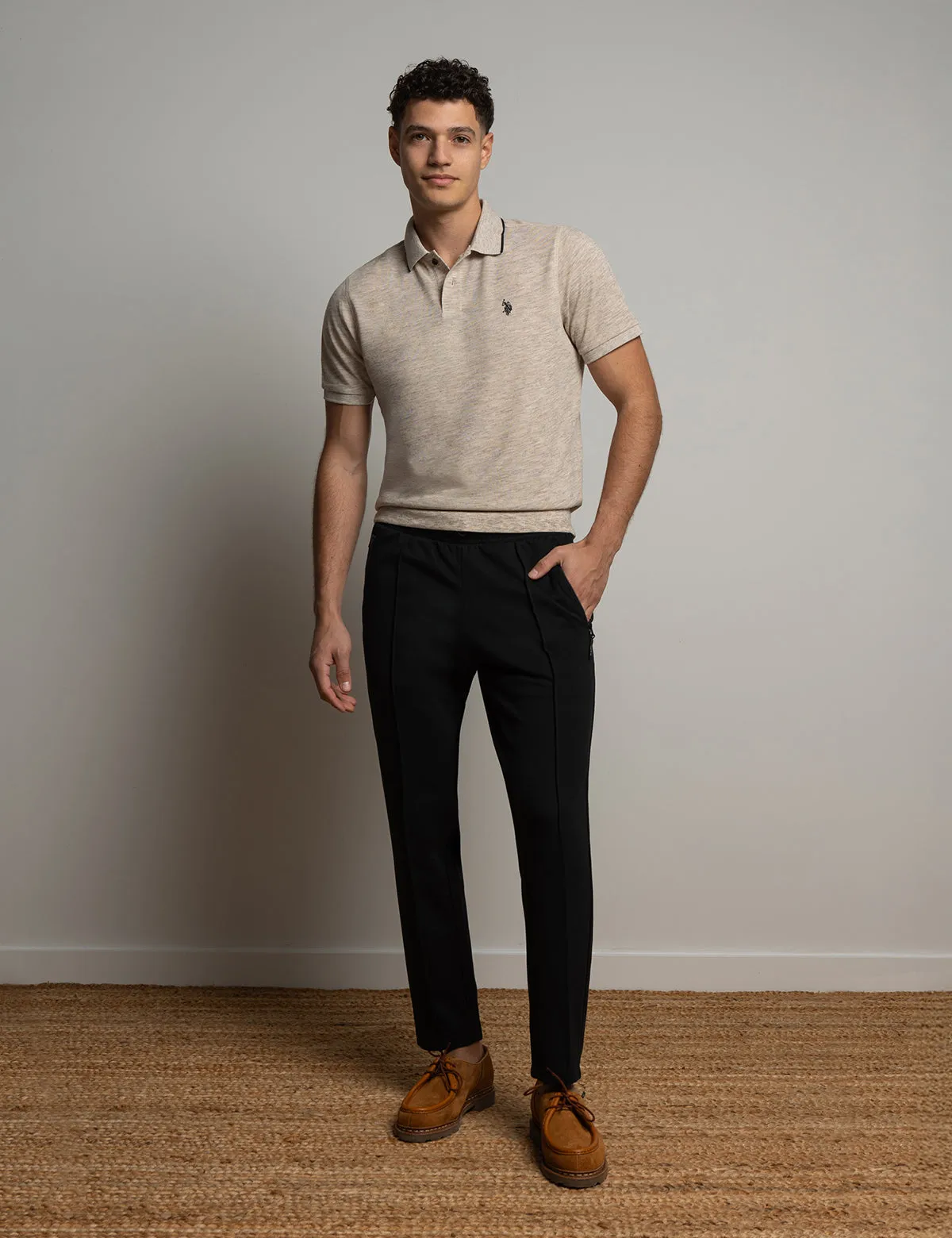 WHITE LABEL RECYCLED POLY PIQUE POLO SHIRT sold by U.S. Polo Assn. product image thumbnail 3