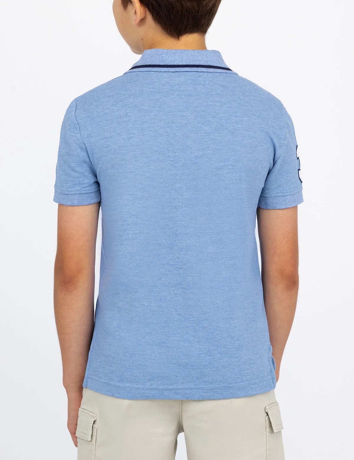 BOYS PIQUE SOLID POLO SHIRT sold by U.S. Polo Assn. product image thumbnail 5