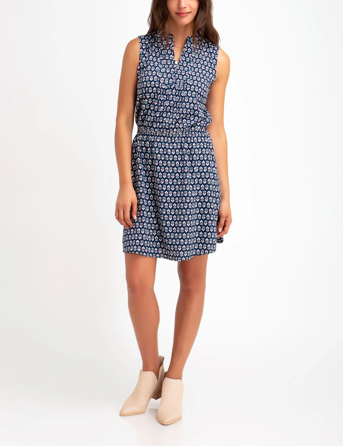 FLORAL PRINT SLEEVELESS DRESS sold by U.S. Polo Assn. product image thumbnail 4