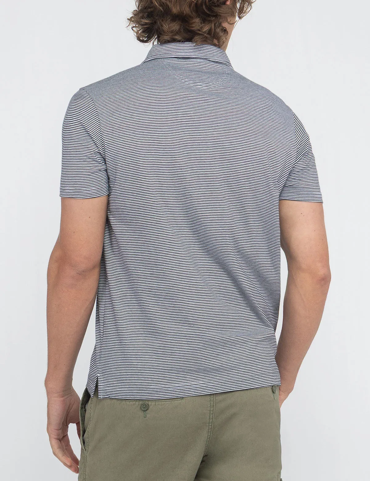 FEEDER STRIPE JERSEY POLO SHIRT sold by U.S. Polo Assn. product image thumbnail 3